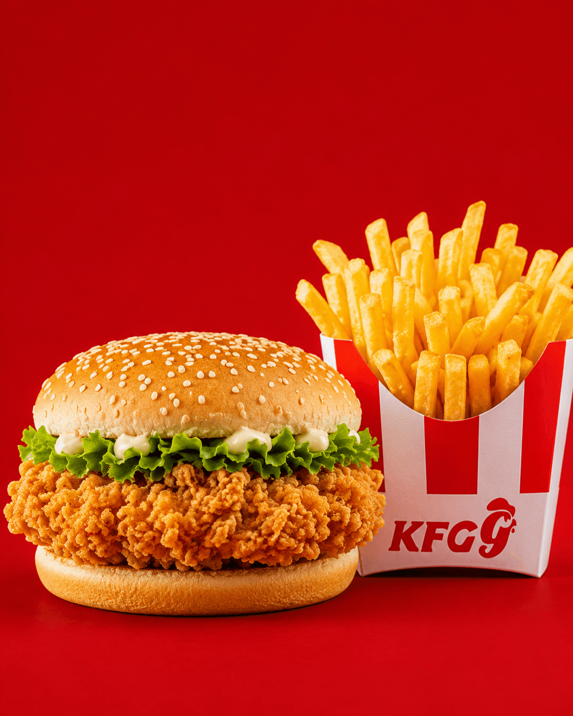 KFG signature burger